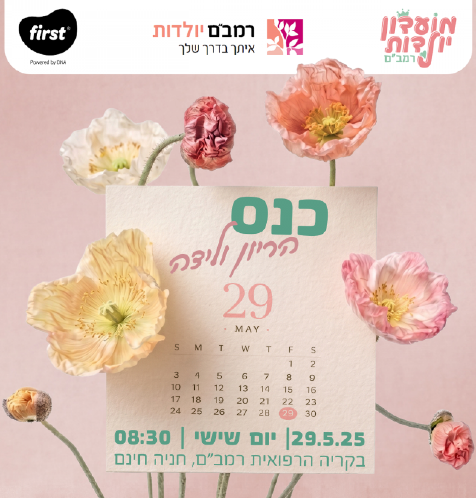 כנס הריון ולידה הקריה הרפואית רמב"ם