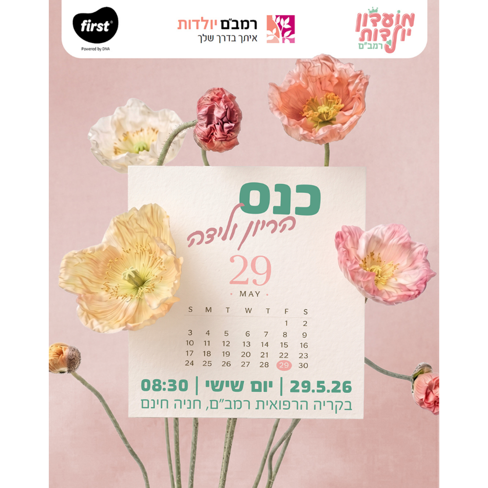 כנס הריון ולידה הקריה הרפואית רמב"ם